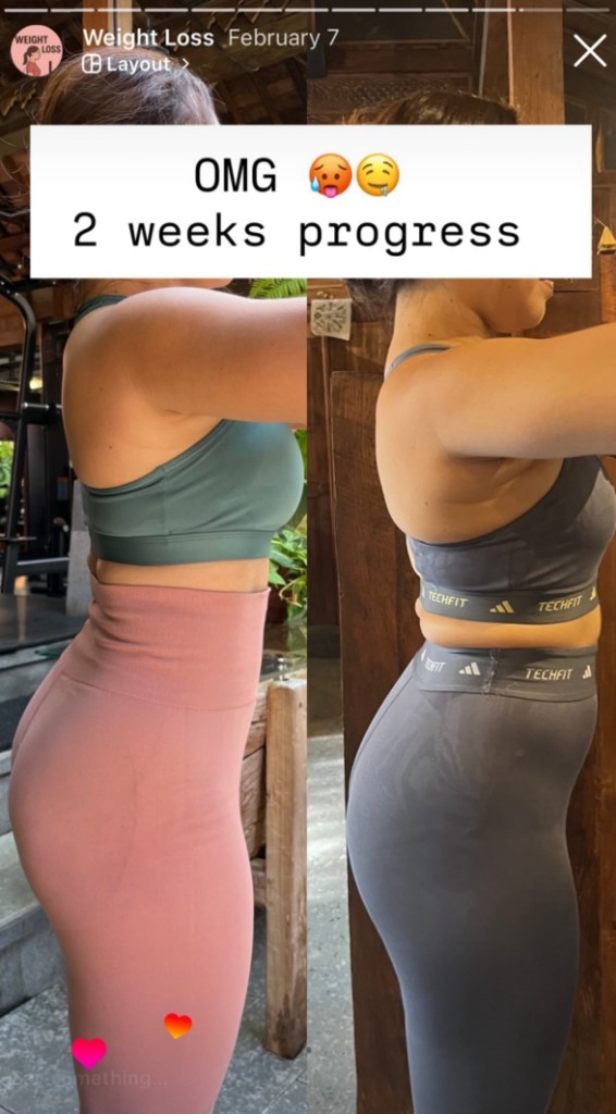 Weight loss and toning transformation