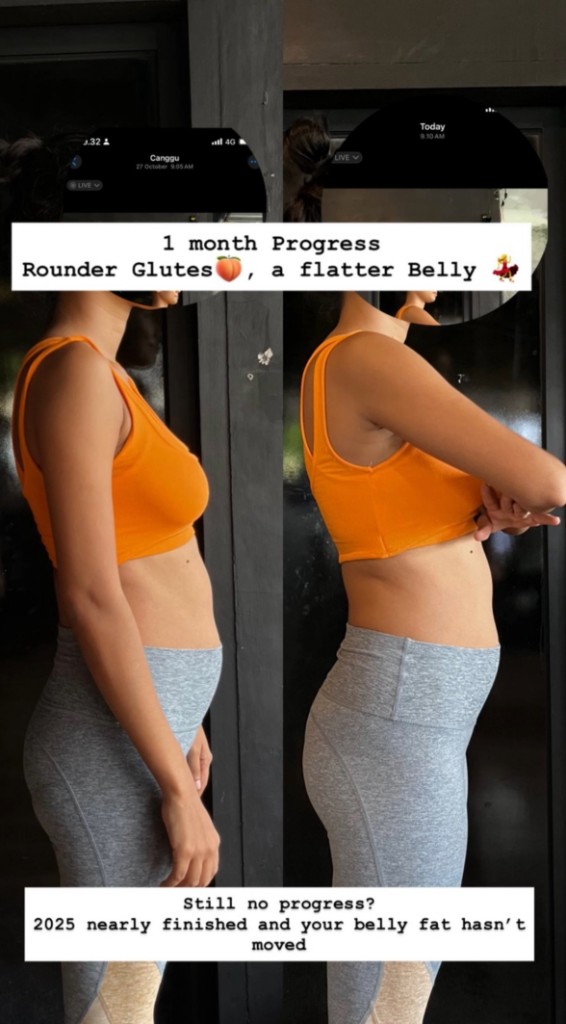 Weight loss and toning transformation